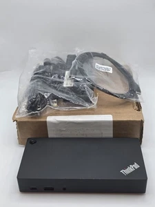 Lenovo Thinkpad USB-C Dock Gen 2 Docking Station Open Box W/Power & USB-C Cables - Picture 1 of 9