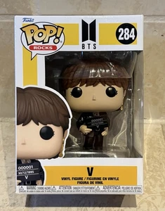 Figura Vinilo Funko Pop Rocks BTS Butter V #284 Dañada - Imagen 1 de 5