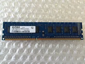 Memoria DDR3 Elpida EBJ10UE8BDF0-DJ-F 1GB PC3-10600 1333MHz CL9 240 Pin - Picture 1 of 1