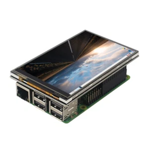 Raspberry Pi 4 3 Touchscreen 4 inch 800x400 Monitor IPS Screen HDMI LCD Display - Picture 1 of 6