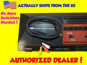 Composite Video & Audio TV DIN Cable for Sega Master System SMS Optional HDMI - Picture 1 of 7