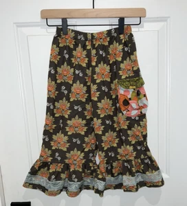 Matilda Jane Company MJC Boutique Field Trip Thelma Ruffles Pants Girls 6 - Picture 1 of 8