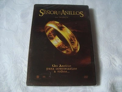 THE LORD OF THE RINGS Trilogy FNAC EXCLUSIVE 6 disc DVD SteelBook NEW & SEALED - Image 1 of 2