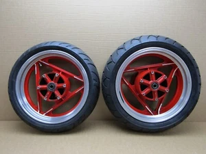 Ducati 750 Sport Desmo 1988-1990 24,127 miles wheels with tyres pair (8152) - Picture 1 of 24