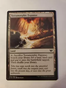MTG Magic The Gathering Card Terramorphic Expanse Land - Picture 1 of 2