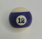 Replacement Pool Ball Billiards #12 - 2-1/4" Vintage