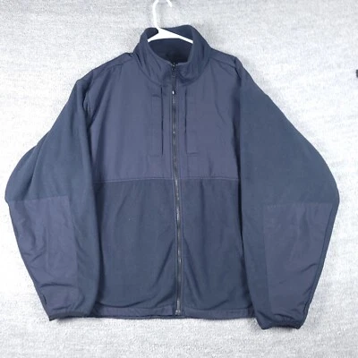5.11 Tactical Jacket Mens XXL Fleece Navy Blue 511 Full Zip Chest Pockets - Image 1 of 4