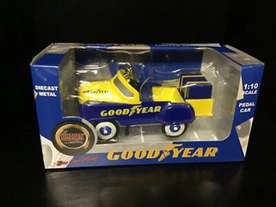 Golden Wheel, Good Year Pedal Car, 1:10 scale Diecast Metal Nib W/crate (V6) - Image 1 of 3