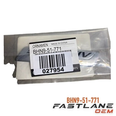 2014-2018 MAZDA 3 NAMEPLATE NEW OEM BHN9-51-771 - Image 1 of 4