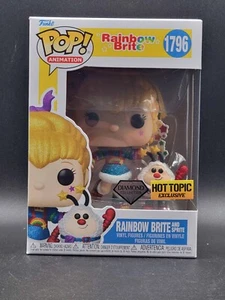 Funko Pop Animation 1796 Diamond Rainbow Brite with Sprite Hot Topic - Picture 1 of 6