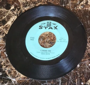 Sam & Dave I Thank You/Wrap It Up original 7" single 1968 Stax Records Canada - Picture 1 of 2