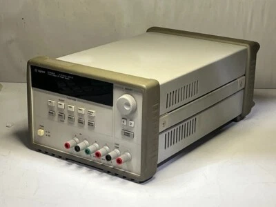 Agilent Model E3631A Triple Output DC Power Supply 0-6V, 5A / 0-25V, 1A - Image 1 of 3