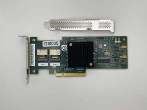 IBM M1015 (LSI SAS9200-8i) 6Gbps SATA/SAS HBA IT Mode for FreeNas Unraid ZFS - Bild 1 von 7