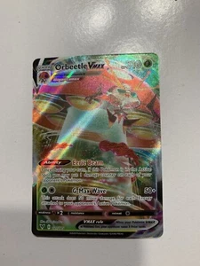 Pokemon TCG Orbeetle VMAX Vivid Voltage 021/185 Holo Ultra Rare MINT - Picture 1 of 2