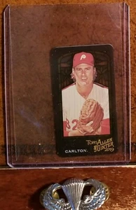 Steve Carlton 2019 Topps Allen & Ginter Stained Glass Parallel Rip Card Excl. - Picture 1 of 3