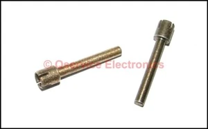 4 PCs NEW Silver Plated Contacts REF # QSC00988 - Picture 1 of 1