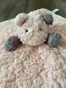 MARY MEYER BABY Pink Pig Soft Minky Lovey Security Blanket Plush for Baby - Picture 1 of 5