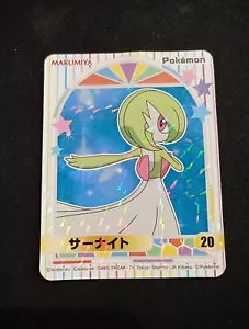 Gardevoir 20 Pokemon Holo Sticker MARUMIYA carta sigillo giapponese - Foto 1 di 2