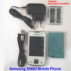 100% Oryginalny Oryginalny Samsung GT-S5603 GSM 3G 3.15MP Touch Unlock Telefon komórkowy