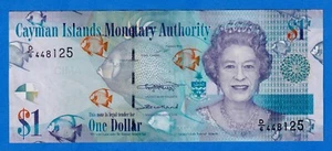 Cayman Islands 1 Dollar 2018 P-38  QE II Circulated Note D/6 448125 - Bild 1 von 4