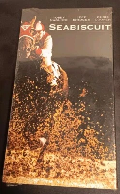 Brand New SEABISCUIT VHS Tape Factory Sealed - 2003 Film - Image 1 of 4