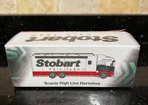 Atlas Editions Eddie Stobart Scania High Line Horsebox. NEW AND SEALED.
