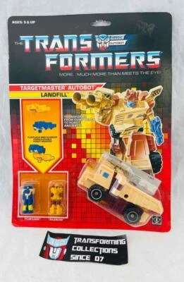 Transformers Original G1 1987 Targetmaster Landfill MOSC Sealed - Image 1 of 2