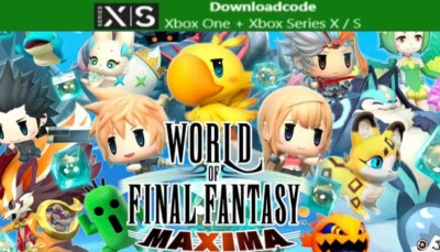 NEU für XBOX One Series X S Spiel World Of Final Fantasy Maxima Game Key NEW - Bild 1 von 4