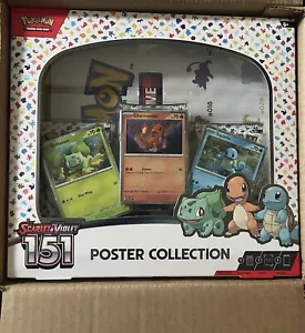 Pokemon Scarlet & Violet 151 Poster Collection New Factory Sealed Cards PKMN TCG - Picture 1 of 2