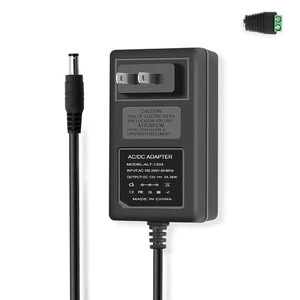 DC 12V 3A Power Supply AC Adapter 100-240V 50-60Hz AC to DC 12 Volt 3 Amp 300... - Picture 1 of 6