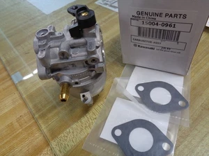 15004-0961, 15004-7011 GENUINE KAWASAKI CARB FJ180V REMOTE PRIMER  STYLE W/GSKTS - Picture 1 of 5