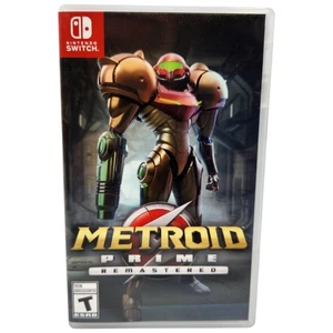 Auténtico Estuche SOLO (solo Estuche) Metroid Prime Remasterizado Nintendo Switch Box - Imagen 1 de 4