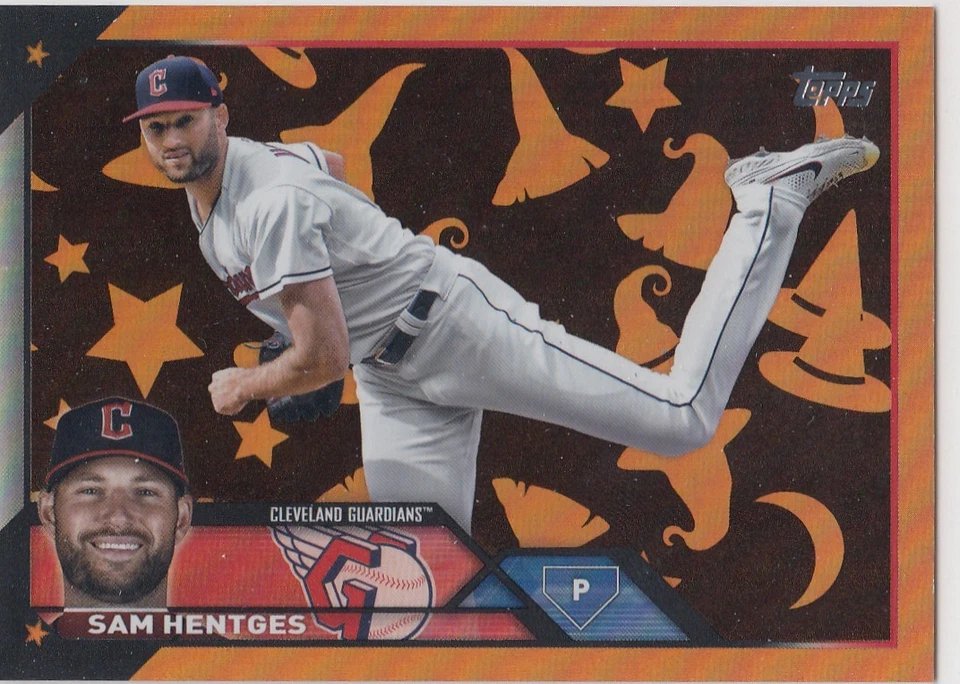 2023 Topps Update SAM HENTGES Halloween Witches Hat #US327 5/5 Guardians - Image 1 of 1