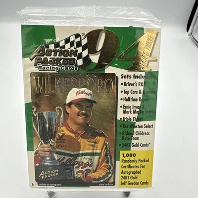 Series III Unopened Pack – 3D Embossed NASCAR, Chance for 24KT Gold or Autograph - Image 1 of 4