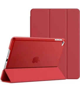 JETech Hülle für iPad mini 3,2,1, Smart Cover mit Auto Sleep/Wake (rot) - Bild 1 von 6