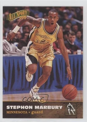 1996 Score Board All Sport PPF Stephon Marbury #9 Rookie RC - Image 1 of 2