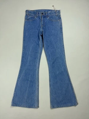 LVC Levi’s Vintage Clothing 684 Ladies Orange Tab Flared Jeans Size 26 - Image 1 of 4