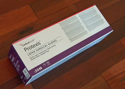 Box of 50 Cardinal Health Protexis Latex Ortho Surgical Gloves 8.5 Size Exp 4/25 - Image 1 of 4