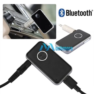 Bluetooth Receiver 3.5mm AUX Car Adapter Wireless Audio Receiver for Home Stereo - Image 1 of 4