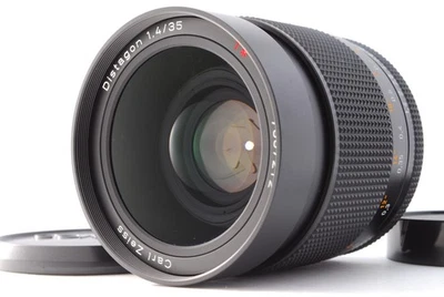 [Exc+5] Contax Carl Zeiss Distagon T* 35mm F/1.4 MMJ MF Lens C/Y Mount JAPAN - Image 1 of 4