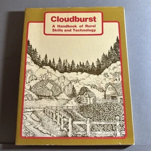 Cloudburst A Handbook of Rural Skills and Technology Vic Marks 1977 25A2633 - Picture 1 of 3