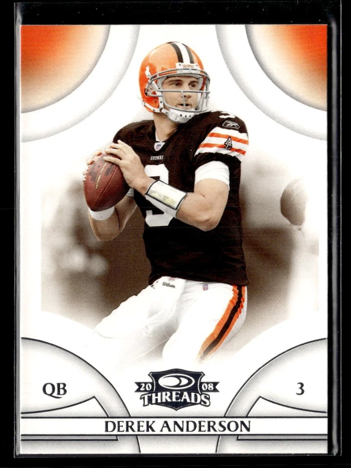 Derek Anderson 2008 Donruss Threads #129 - Image 1 of 2