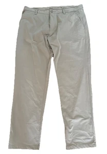 Pantalones chinos elásticos tejidos flexibles Rhone Commuter Performance para hombre talla 36x30 beige - Imagen 1 de 7