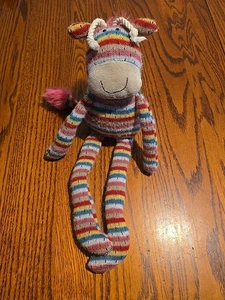 Seltene Rarität Jellycat nicht mehr produziert Leggy Lanky Lola mehrfarbig gestreift Plüsch schneller Versand - Bild 1 von 12