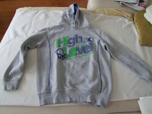 Hoodie von YFK Gr. 146, grau, Jungen, Kapuze - Bild 1 von 2