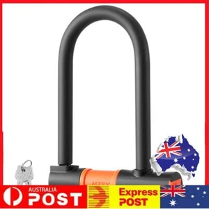 Bike U Lock Anti-theft Mountain Road Bike Padlock Dustproof Bicycle Accessories - Picture 1 of 12