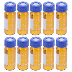 Liquid Sampling Bottles Glass Autosampler Vial Sub Packing Bottles Vial Glass - Picture 1 of 12