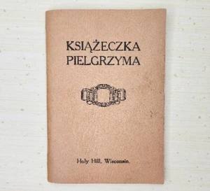 Antique 1931 Pilgrim Book In Polish Paperback - Imagen 1 de 6