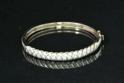 PULSERA BRAZALETE PLATA ESTERLINA EXQUISITA HECHA A MANO 7,25" - CIRCINI  Foto 1 de 3