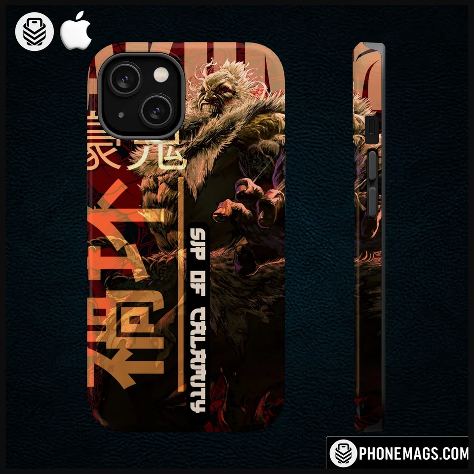 Street Fighter MagSafe® iPhone(13-16 Plus/Pro/Max/)Tough Case Dual Layer Robust  - Image 1 of 1